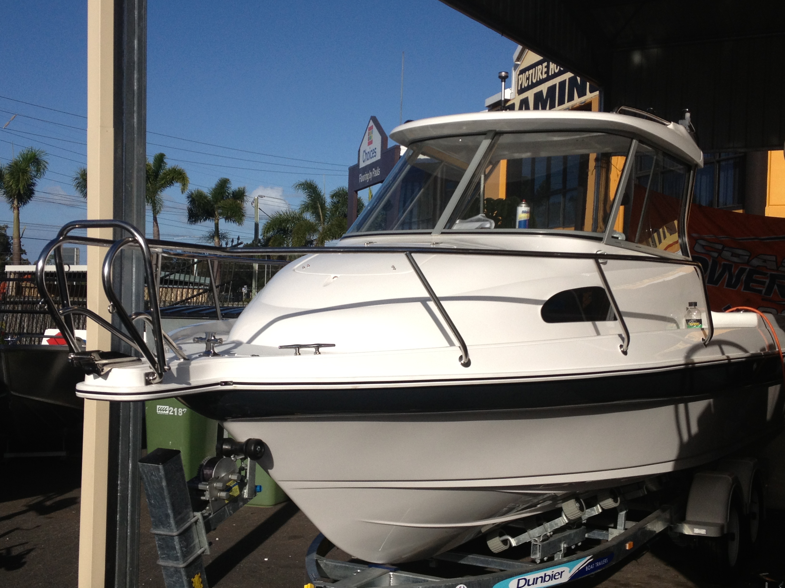 This is Stainless steel boat rails gold coast Step wilson